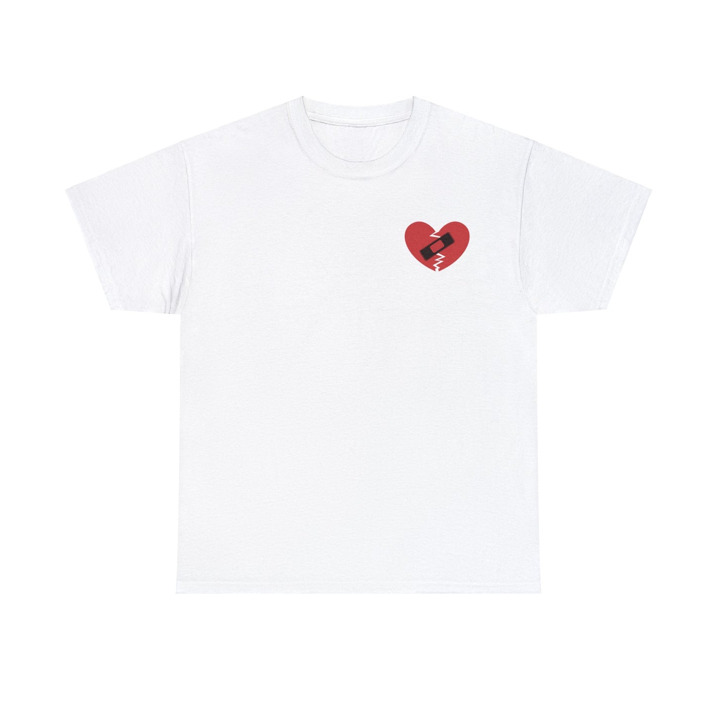 Broken Heart Band-Aid T-Shirt