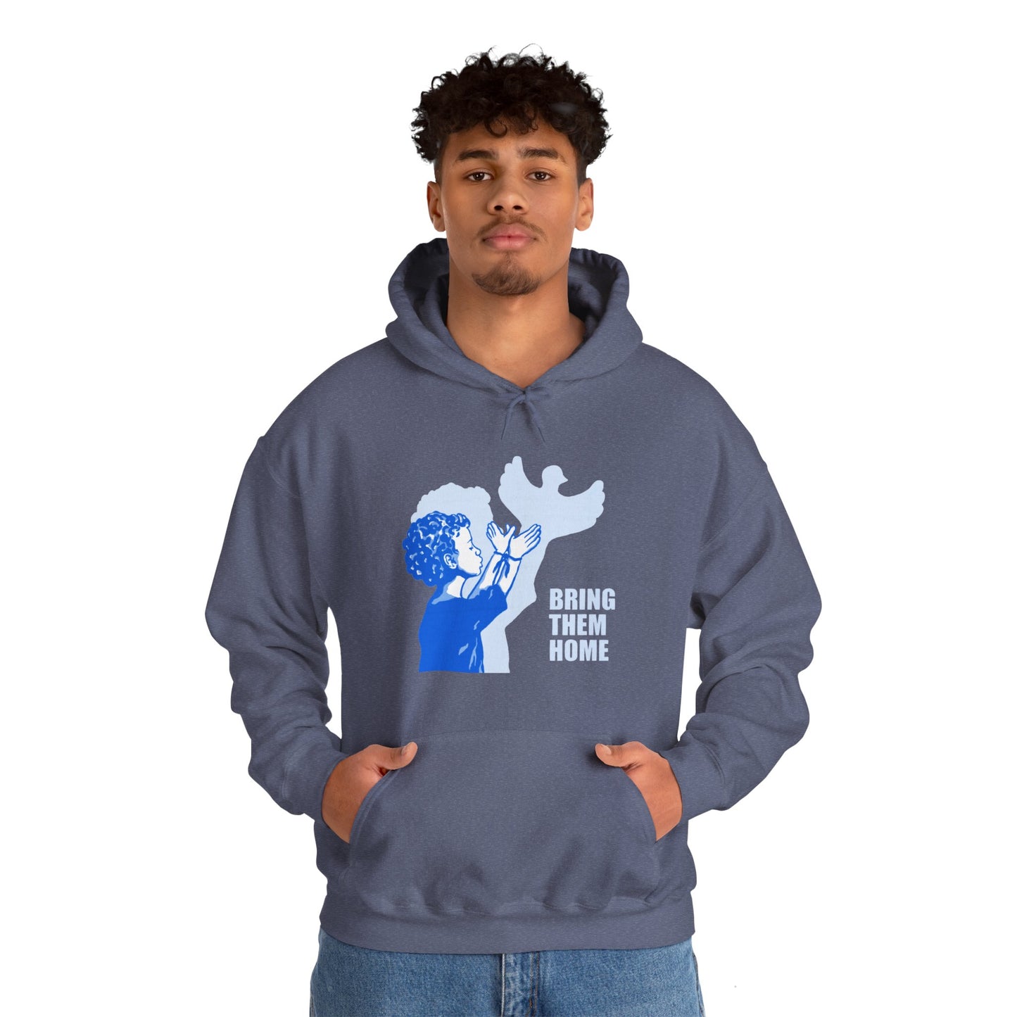 Wings of Hope - Standing for Justice and Peace Hoodie Sweatshirt