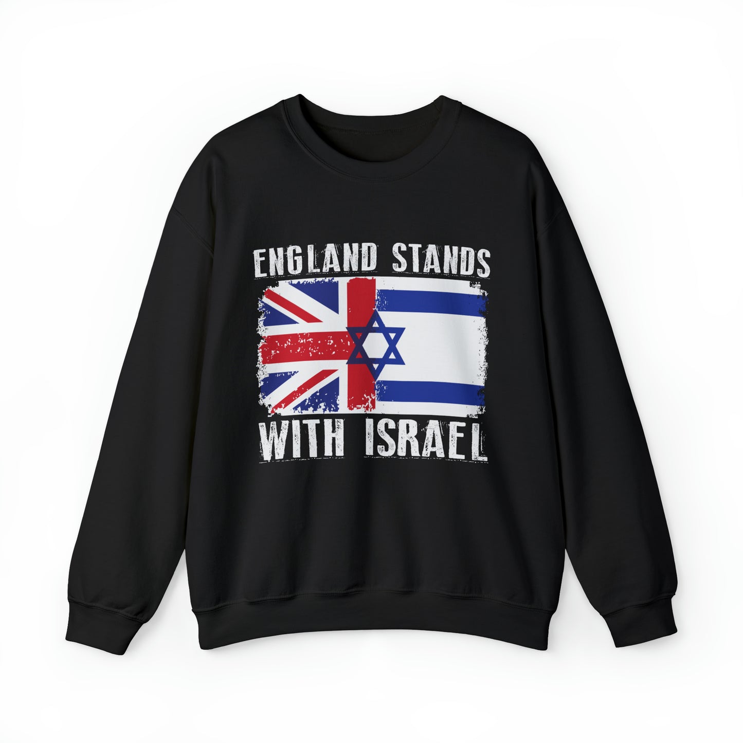 England Stands With Israel Crewneck Sweatshirt