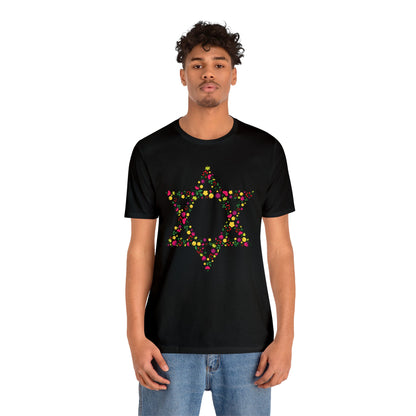 Star of David Flowers T-Shirt