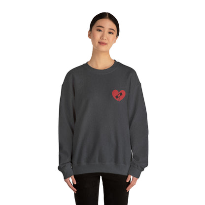 Broken Heart Band-Aid Sweatshirt