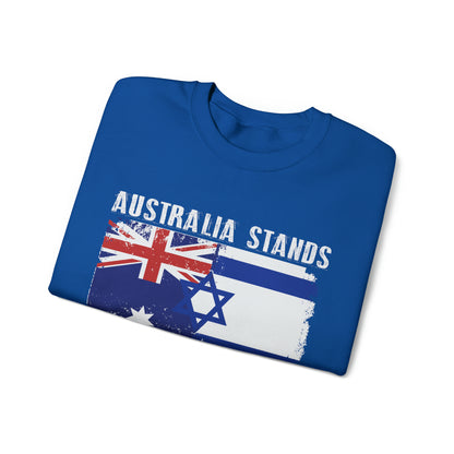 Australia Stands With Israel Crewneck Sweatshirt