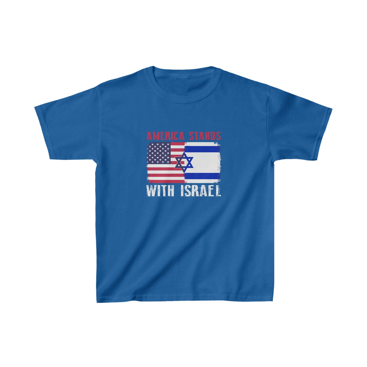 America Stands With Israel Kids T-Shirt