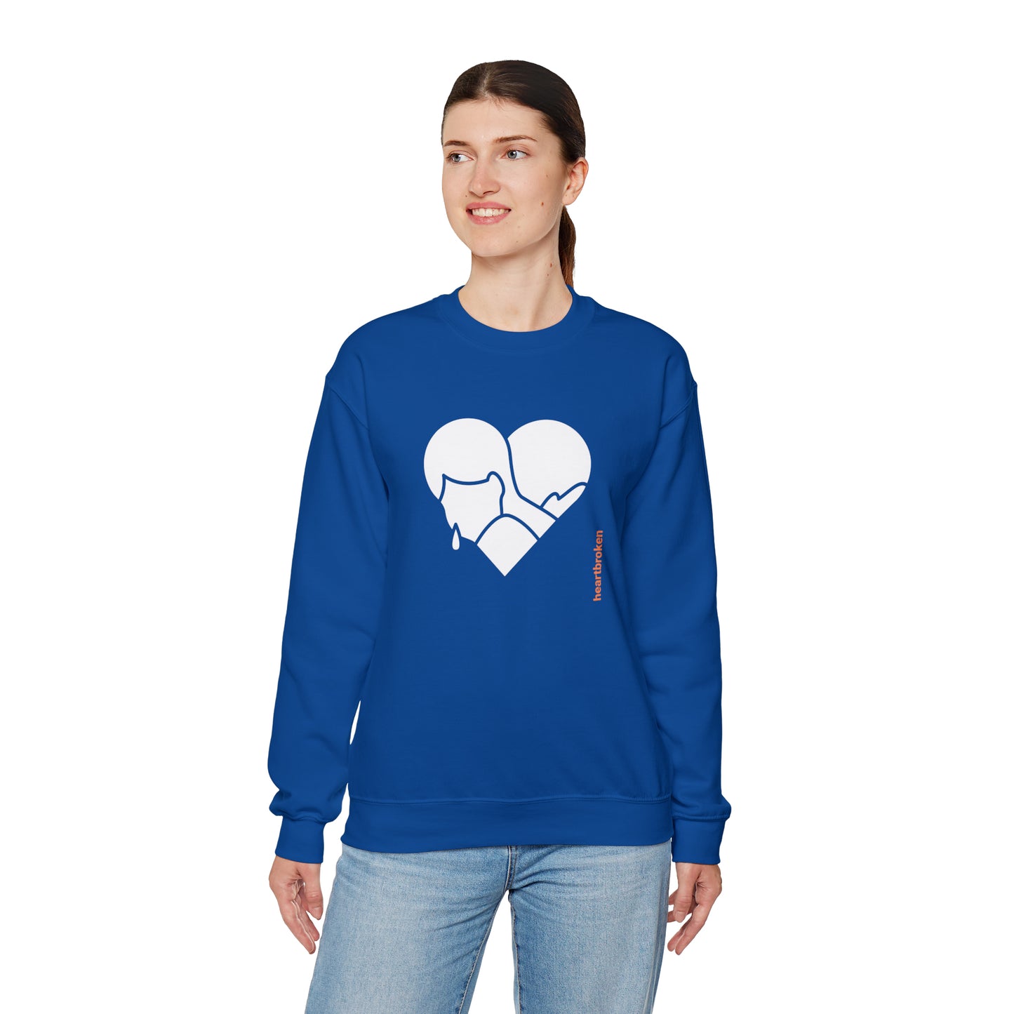 Heart Broken Crewneck Sweatshirt