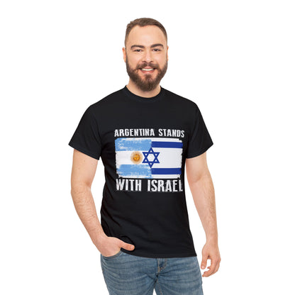 Argentina Stands With Israel T-Shirt