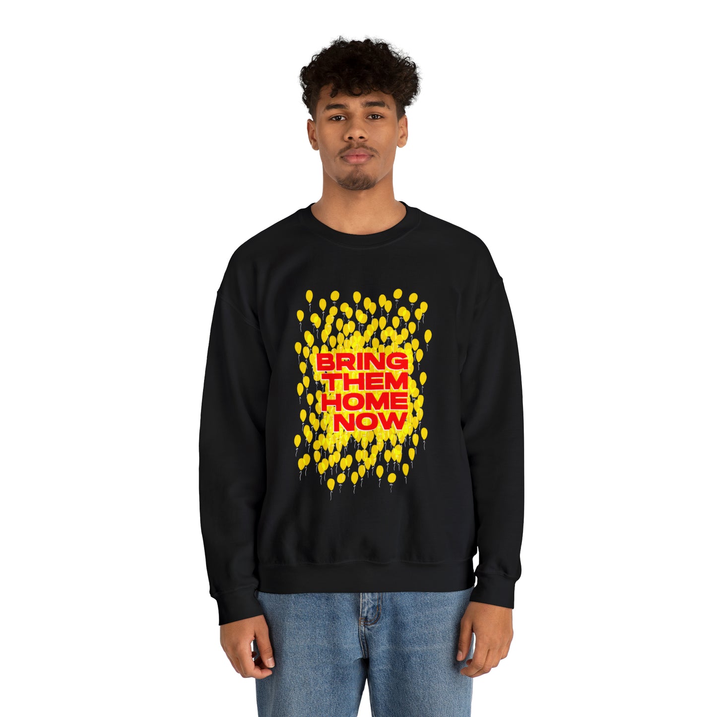 "Yellow Ribbon of Hope" Sweatshirt - Unite for Their Safe Return