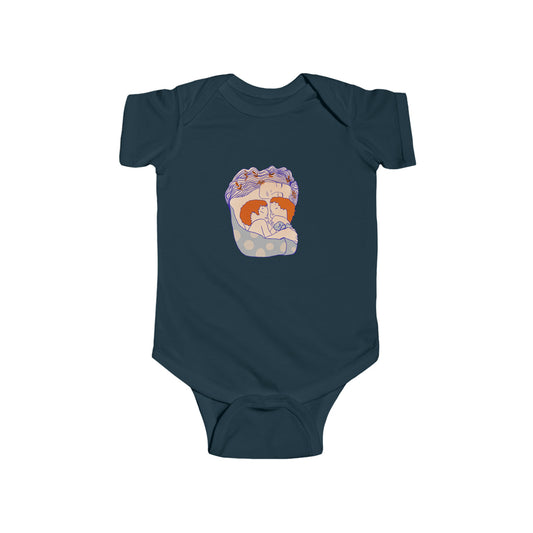 Red-Haired Love: A Tribute to the Bibas Family Infant Onesie