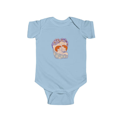 Red-Haired Love: A Tribute to the Bibas Family Infant Onesie