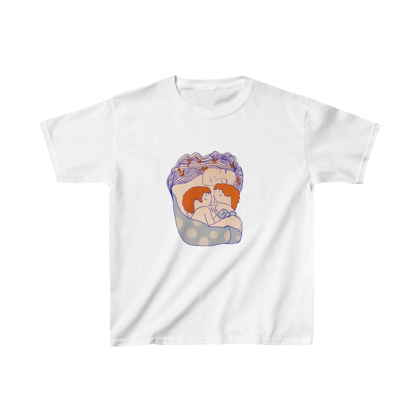 Red-Haired Love: A Tribute to the Bibas Family Kids T-shirt