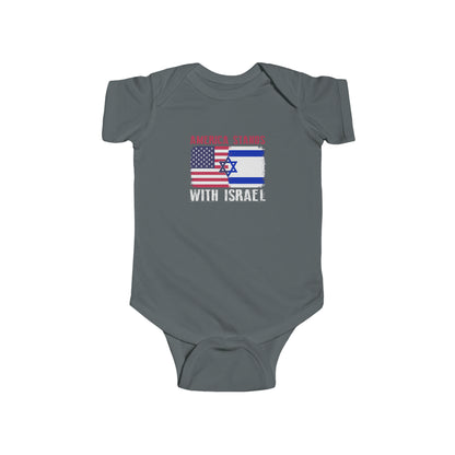 America Stands With Israel - Infant Onesie