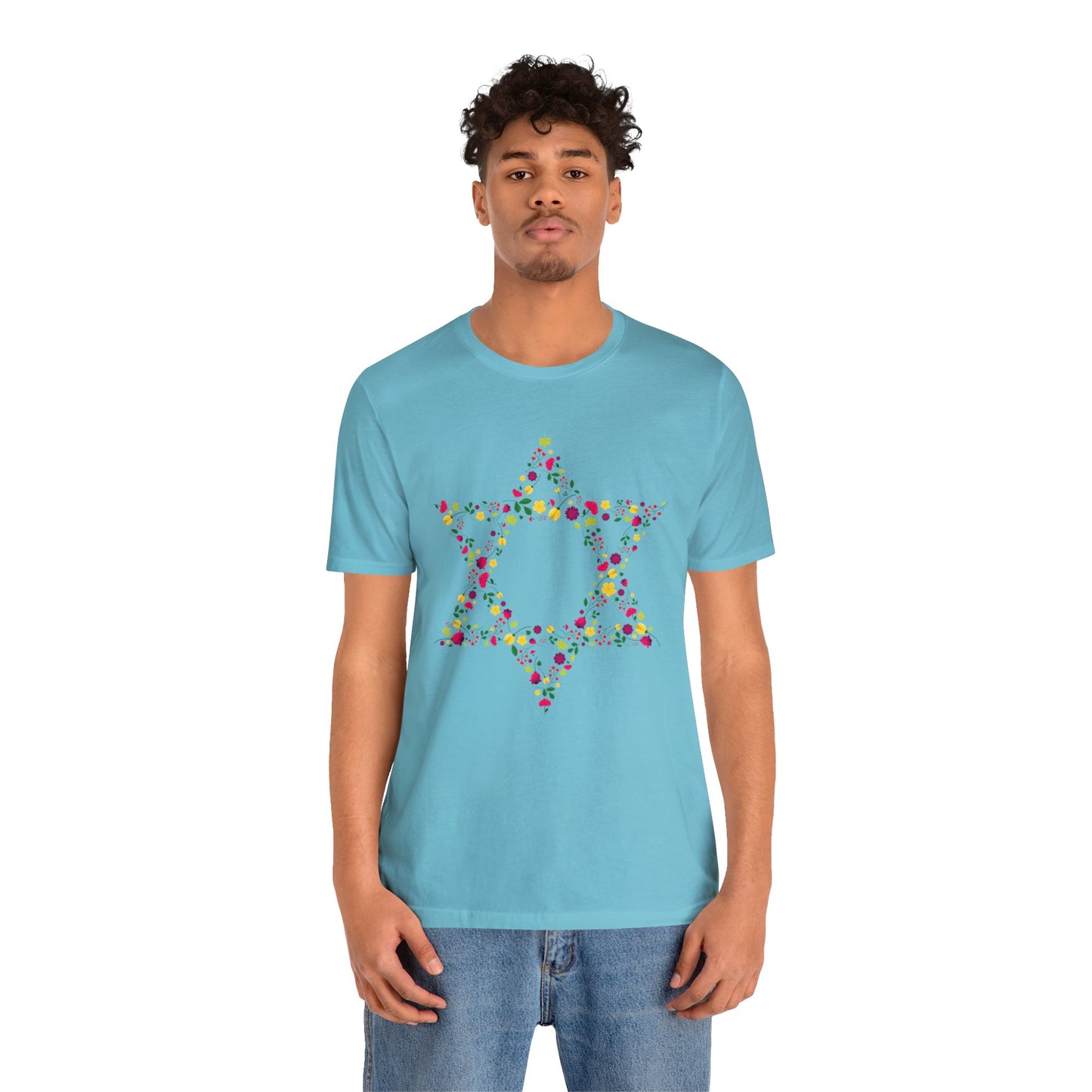 Star of David Flowers T-Shirt