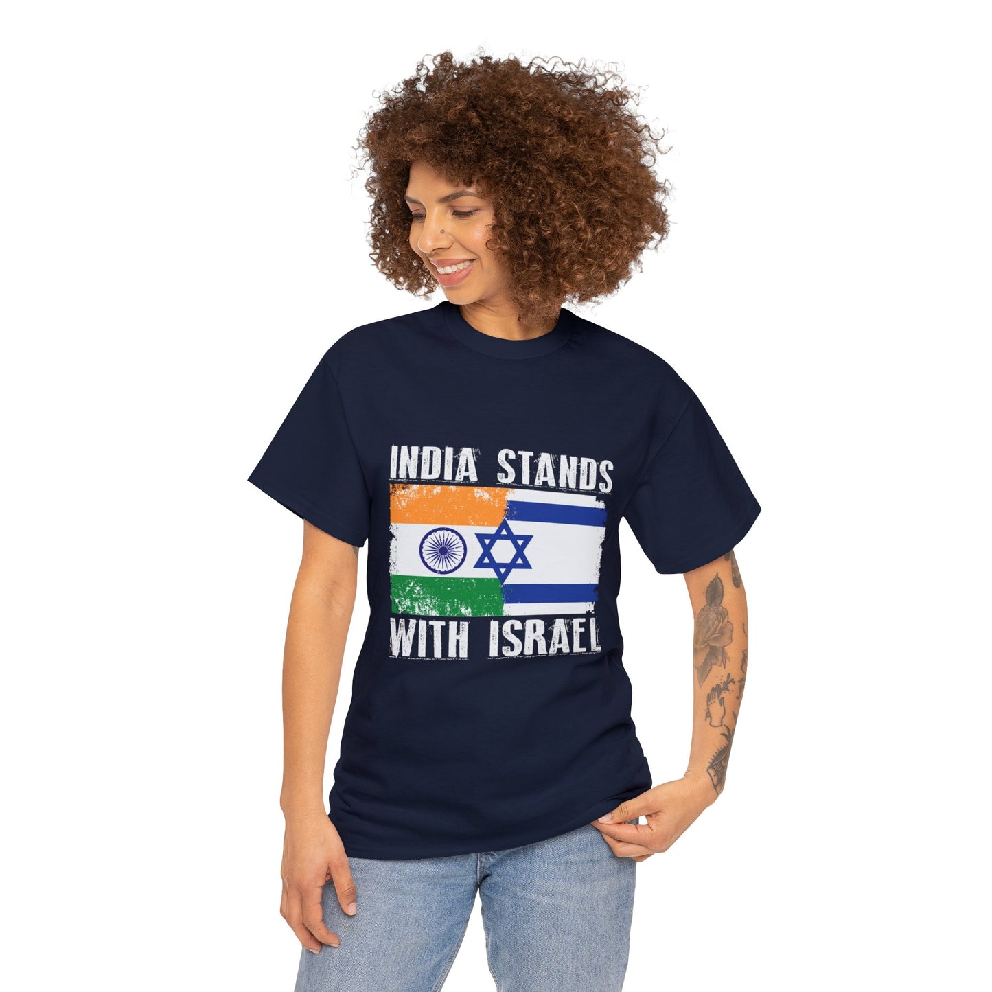 India Stands With Israel T-Shirt