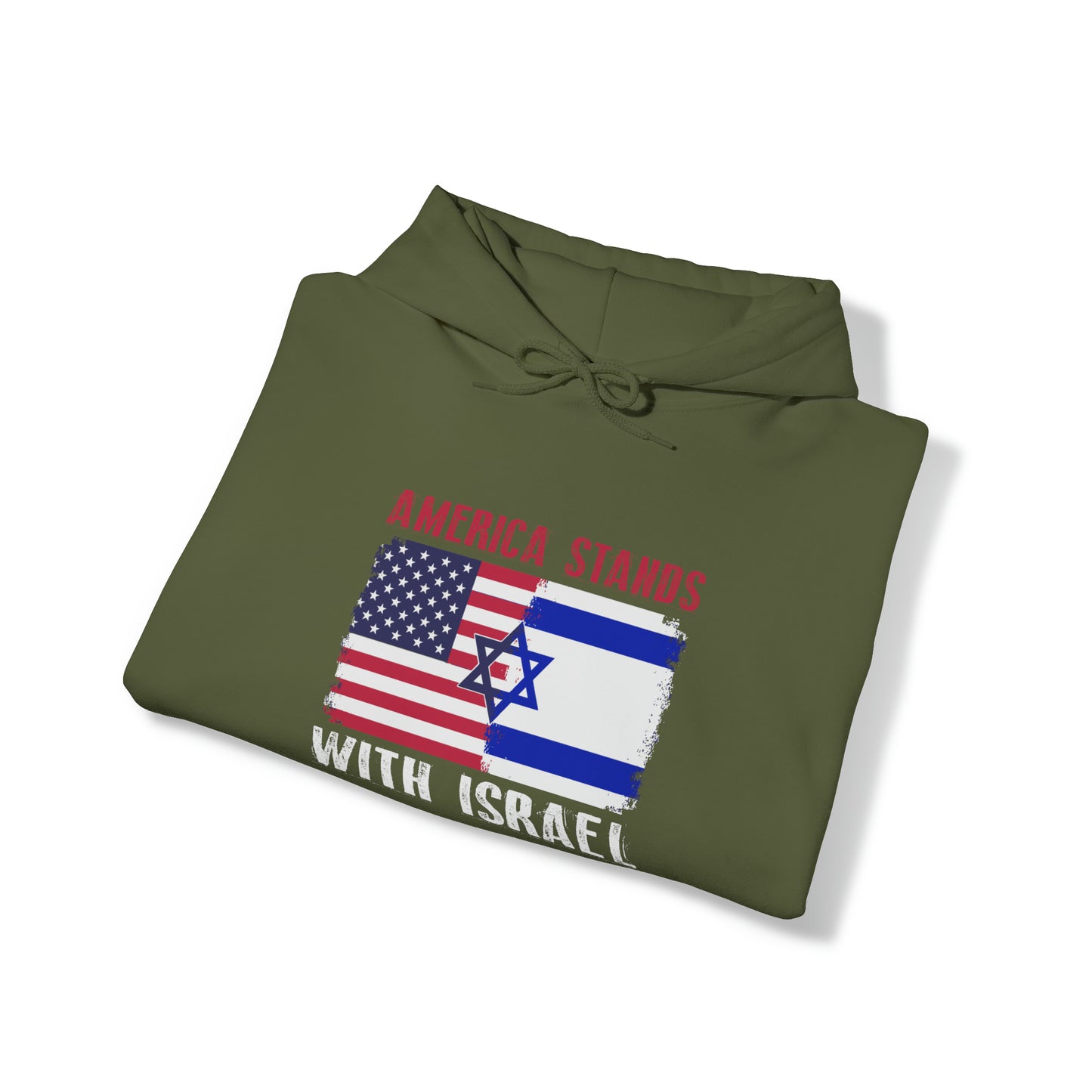 America Stands With Israel Hoodie Sweatshirt