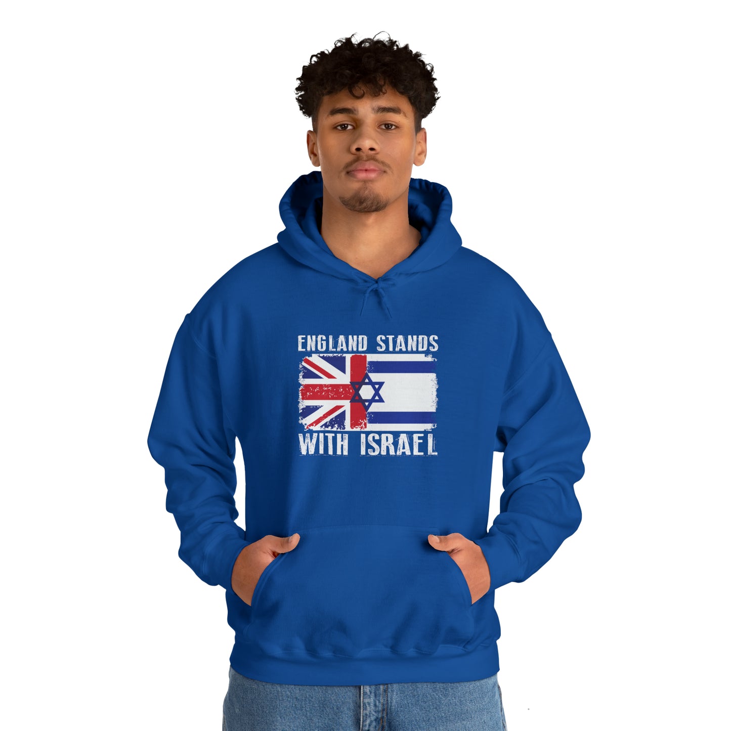 England Stands With Israel Hoodie Sweatshirt