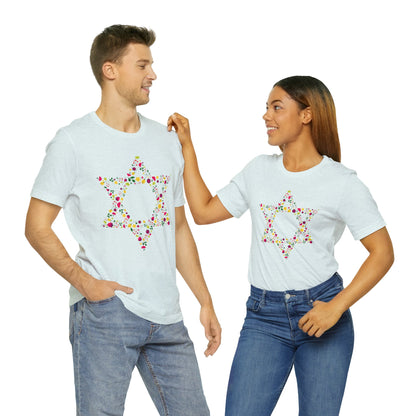 Star of David Flowers T-Shirt