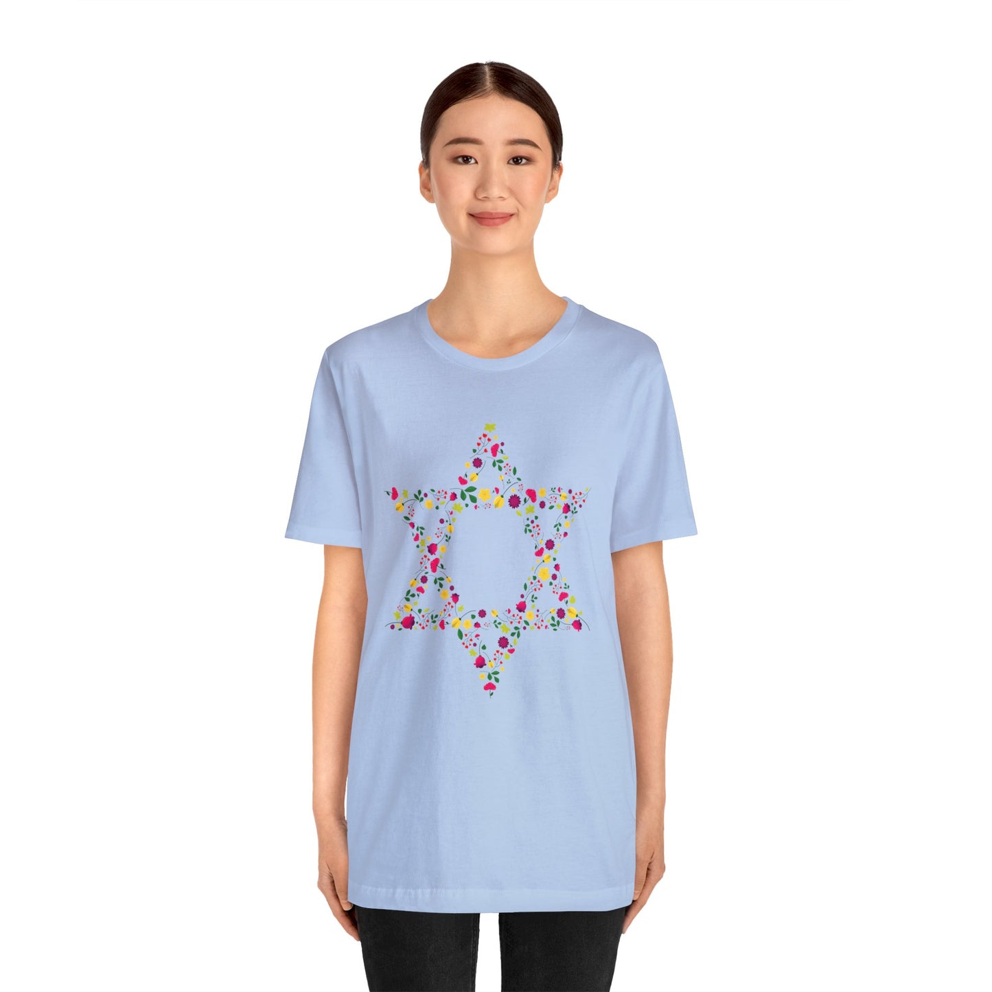 Star of David Flowers T-Shirt