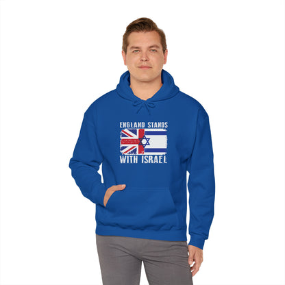 England Stands With Israel Hoodie Sweatshirt