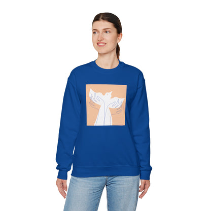 Wings of Harmony Sweatshirt - A Symbol of Peace and Hope