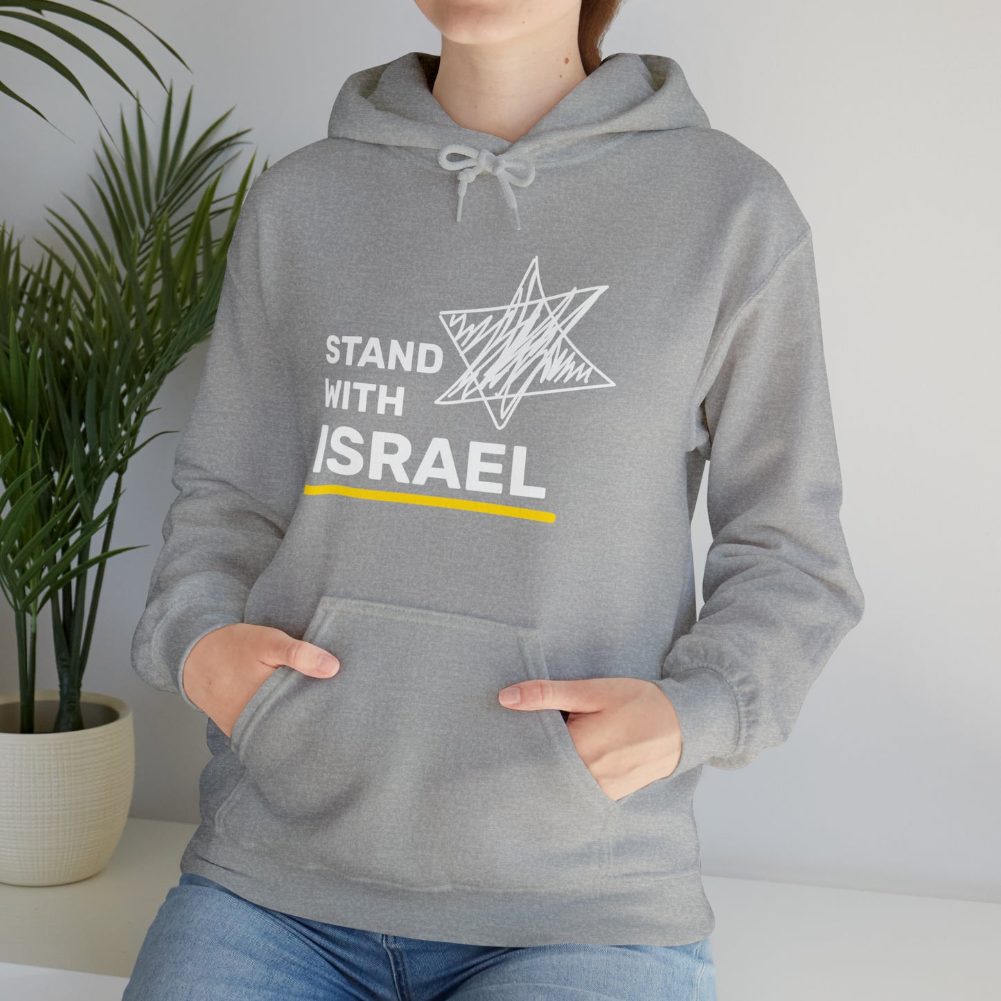 Stand With Israel Hoodie Sweatshirt