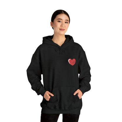 Heart With Band-Aid Hooded Sweatshirt