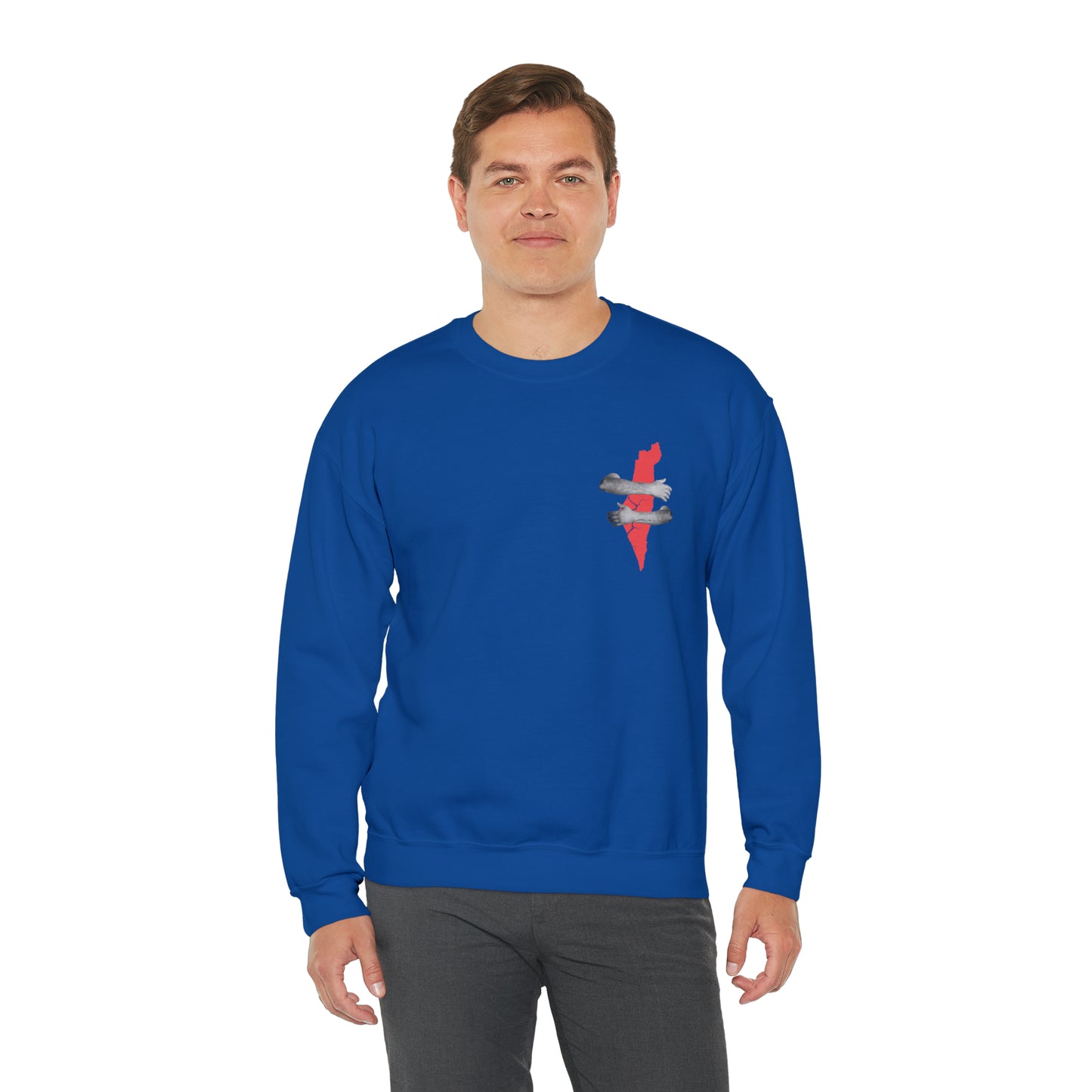 United in Pain, Bound in Hope Crewneck Sweatshirt