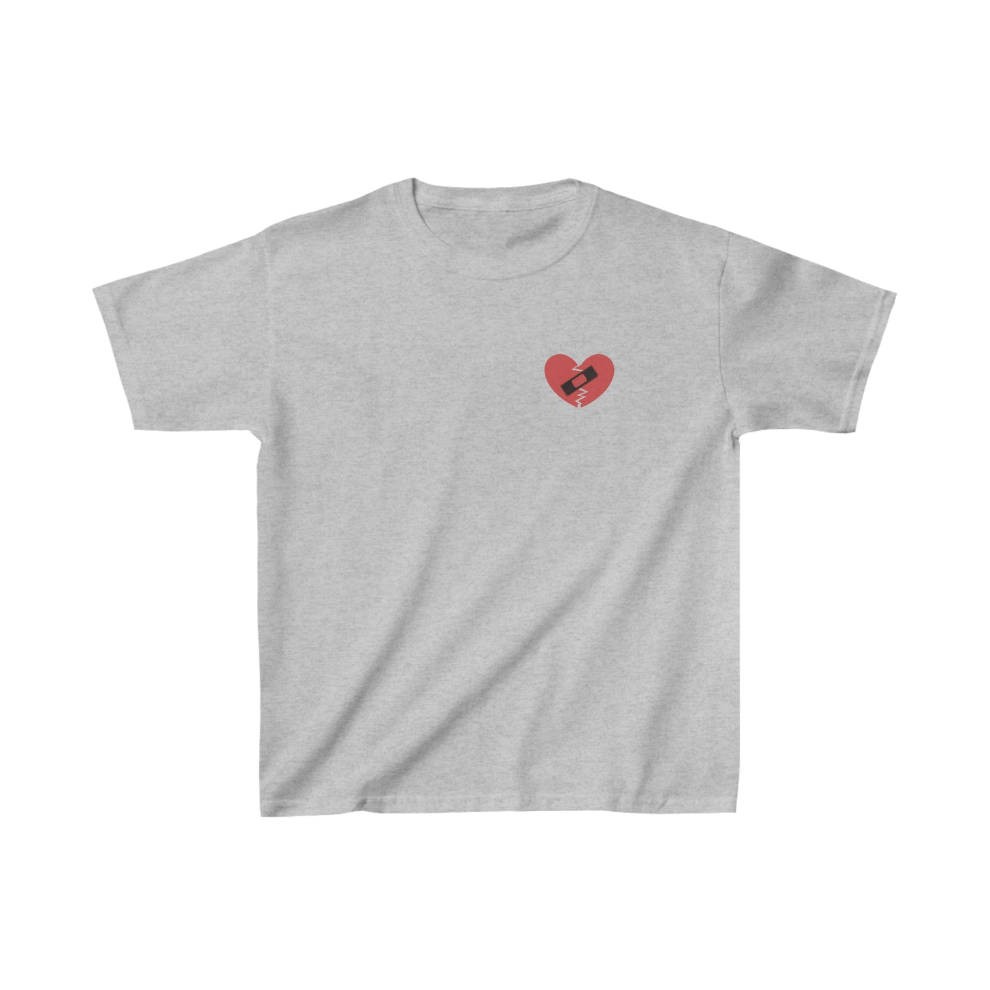 Broken Heart Band-Aid T-Shirt [Kids]