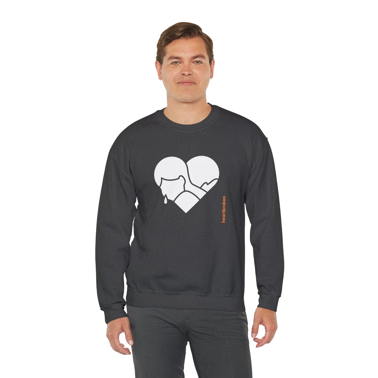 Heart Broken Crewneck Sweatshirt