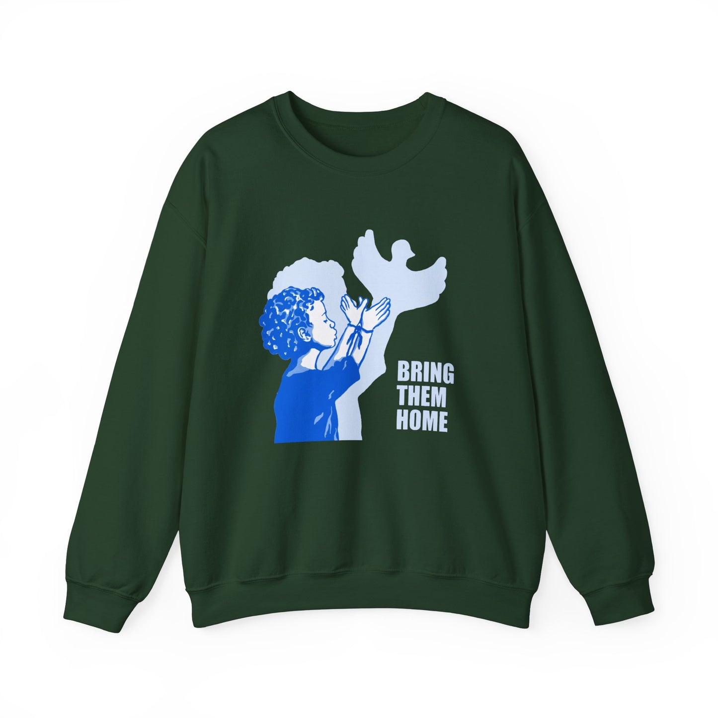 Wings of Hope - Standing for Justice and Peace Crewneck Sweatshirt