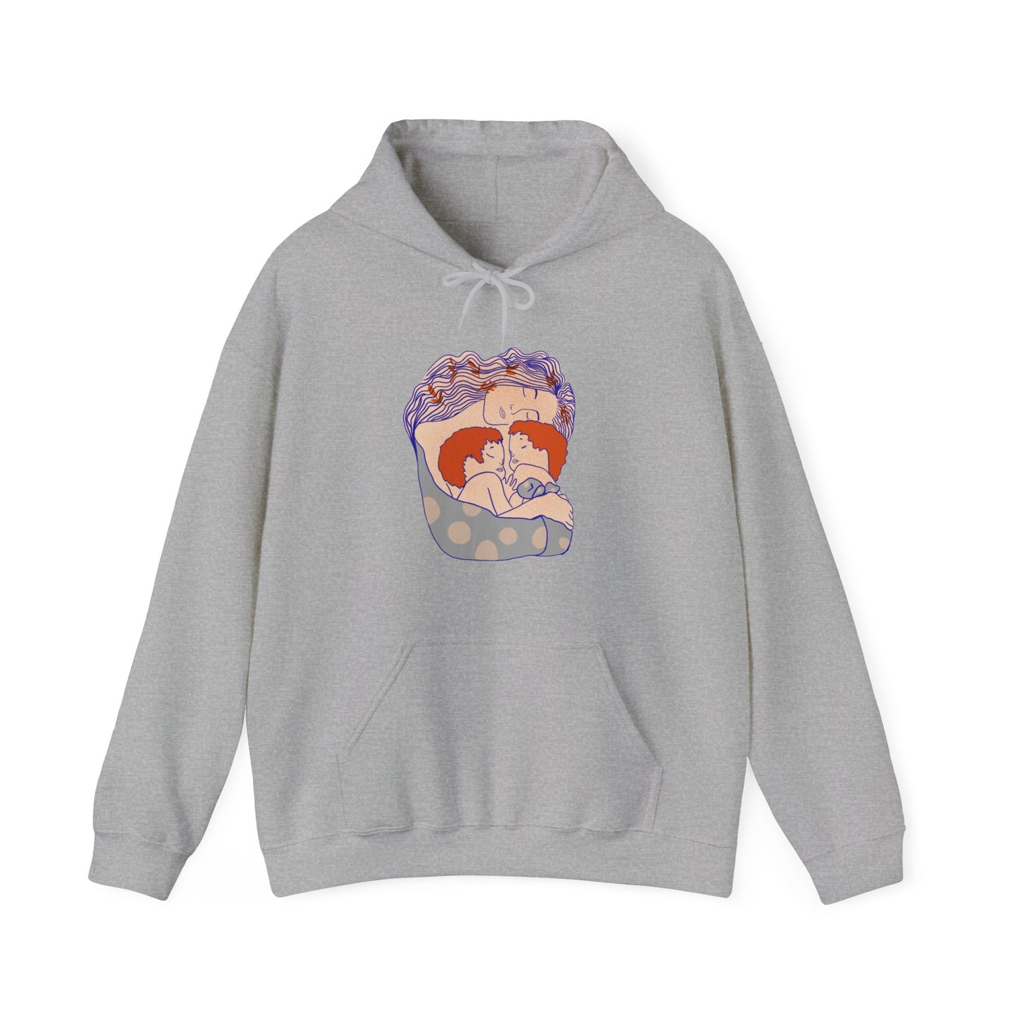 Red-Haired Love: A Tribute to the Bibas Family Hoodie Sweatshirt