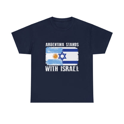 Argentina Stands With Israel T-Shirt