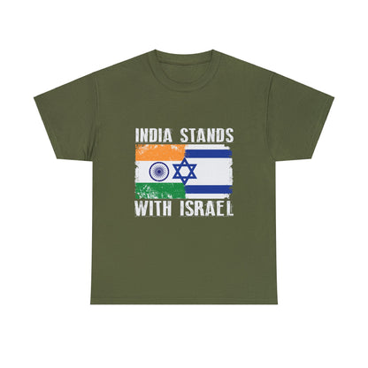 India Stands With Israel T-Shirt