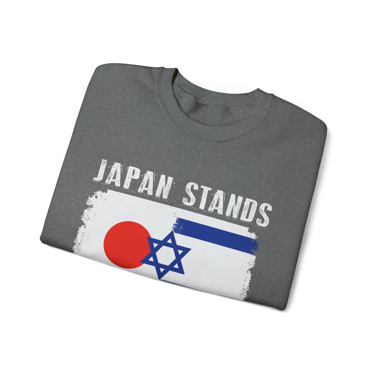 Japan Stands With Israel Crewneck Sweatshirt