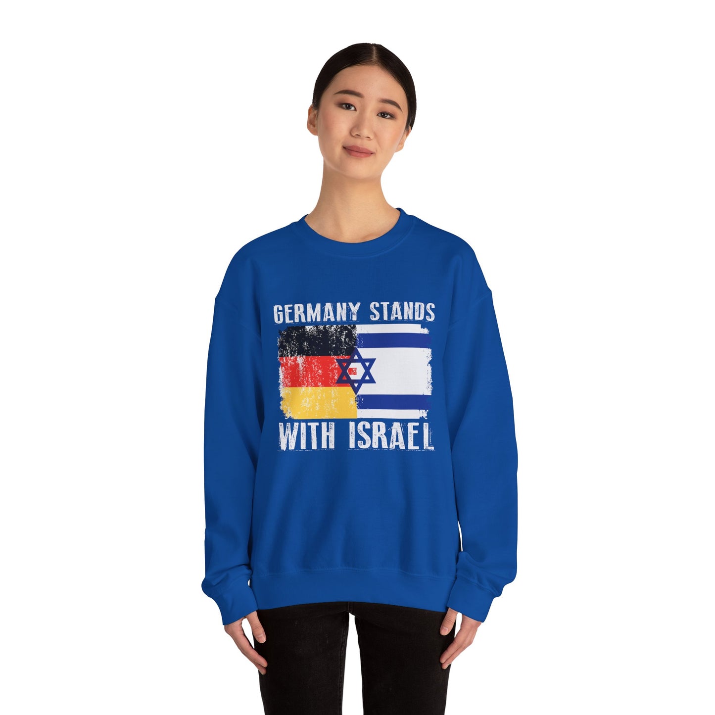 Germany Stands With Israel Crewneck Sweatshirt