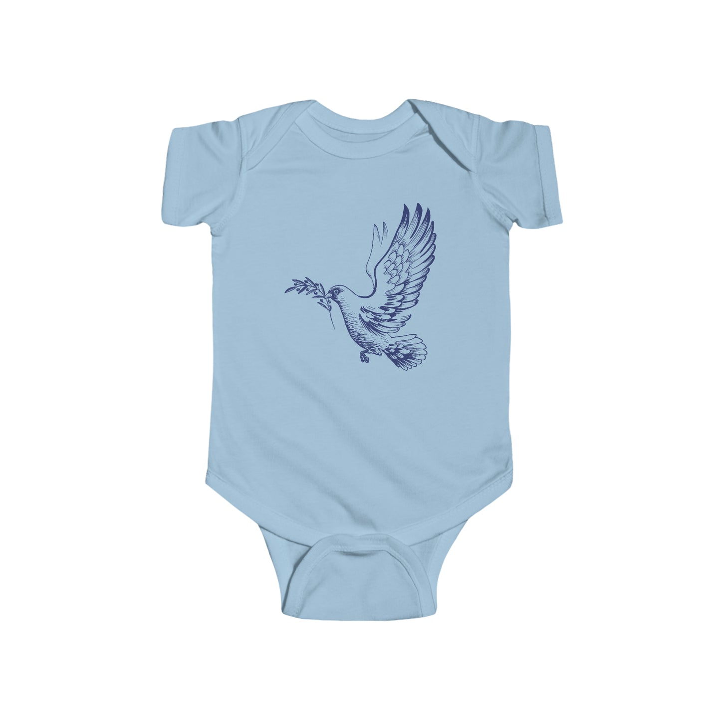 Dove With Olive Branch Infant Onesie