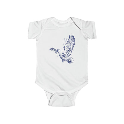 Dove With Olive Branch Infant Onesie