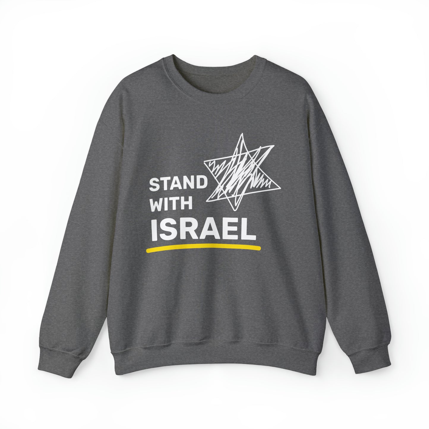 Stand With Israel Crewneck Sweatshirt