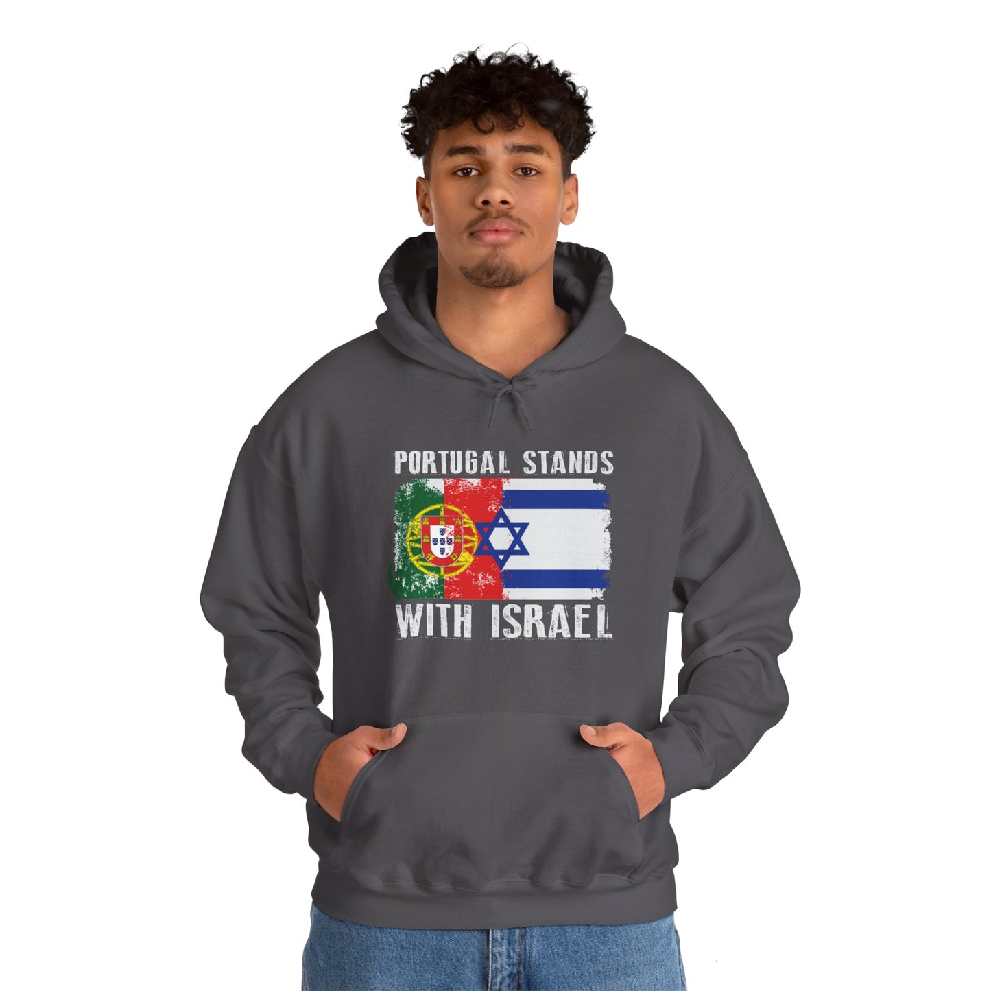 Portugal Stands With Israel Hoodie Sweatshirt