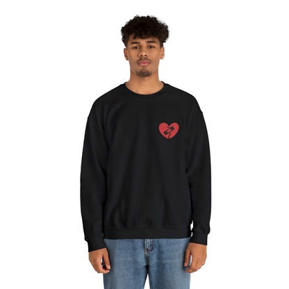 Broken Heart Band-Aid Sweatshirt