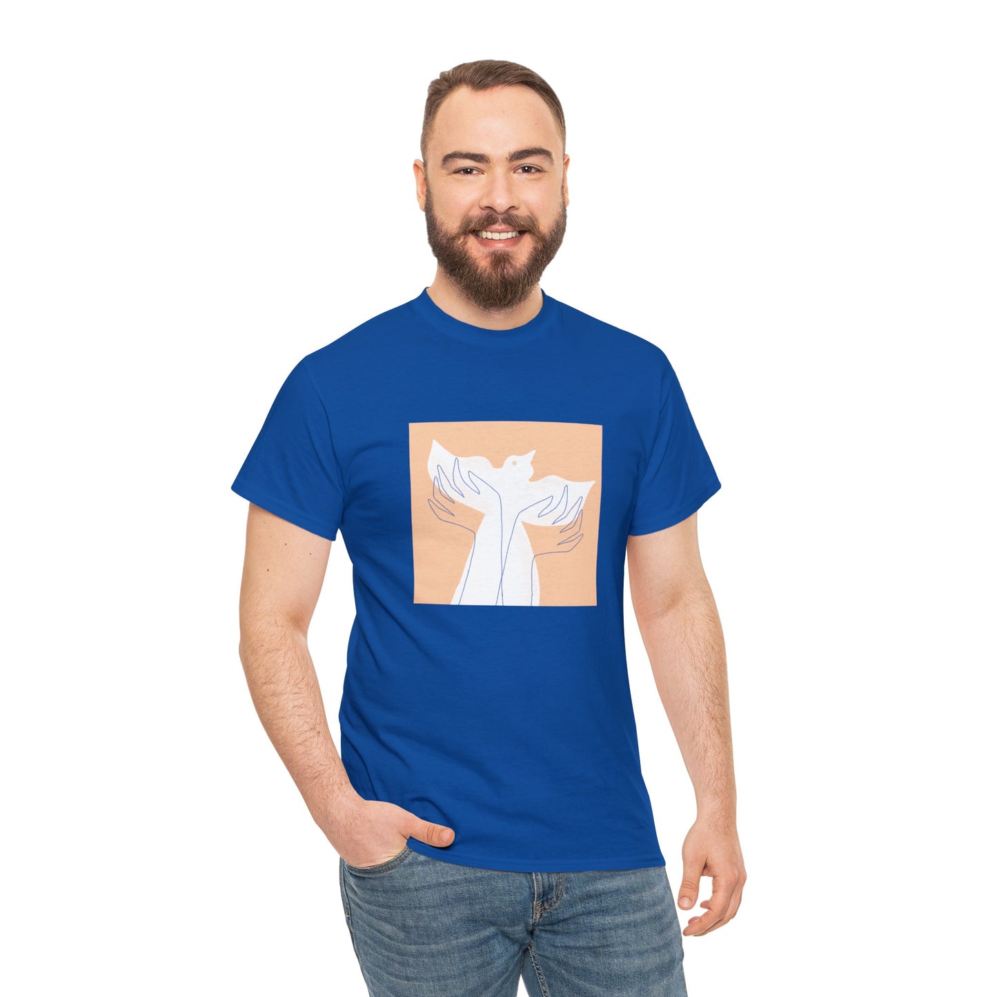 Wings of Harmony T-Shirt - A Symbol of Peace and Hope