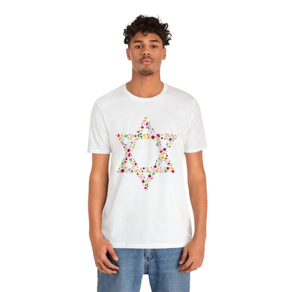 Star of David Flowers T-Shirt