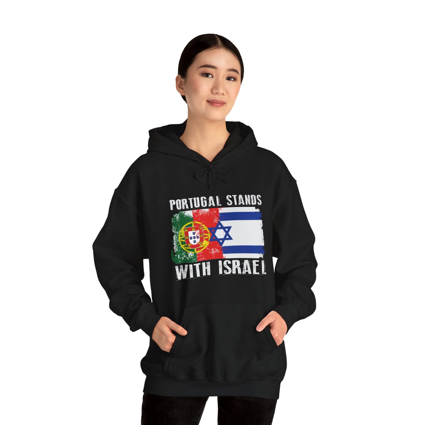 Portugal Stands With Israel Hoodie Sweatshirt