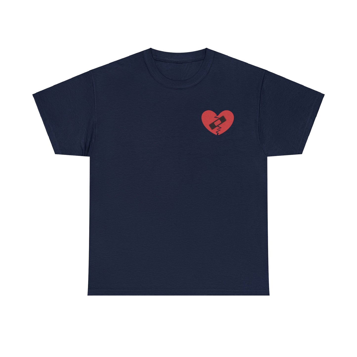 Broken Heart Band-Aid T-Shirt