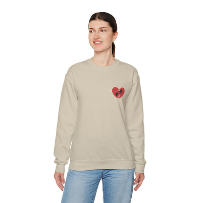 Broken Heart Band-Aid Sweatshirt