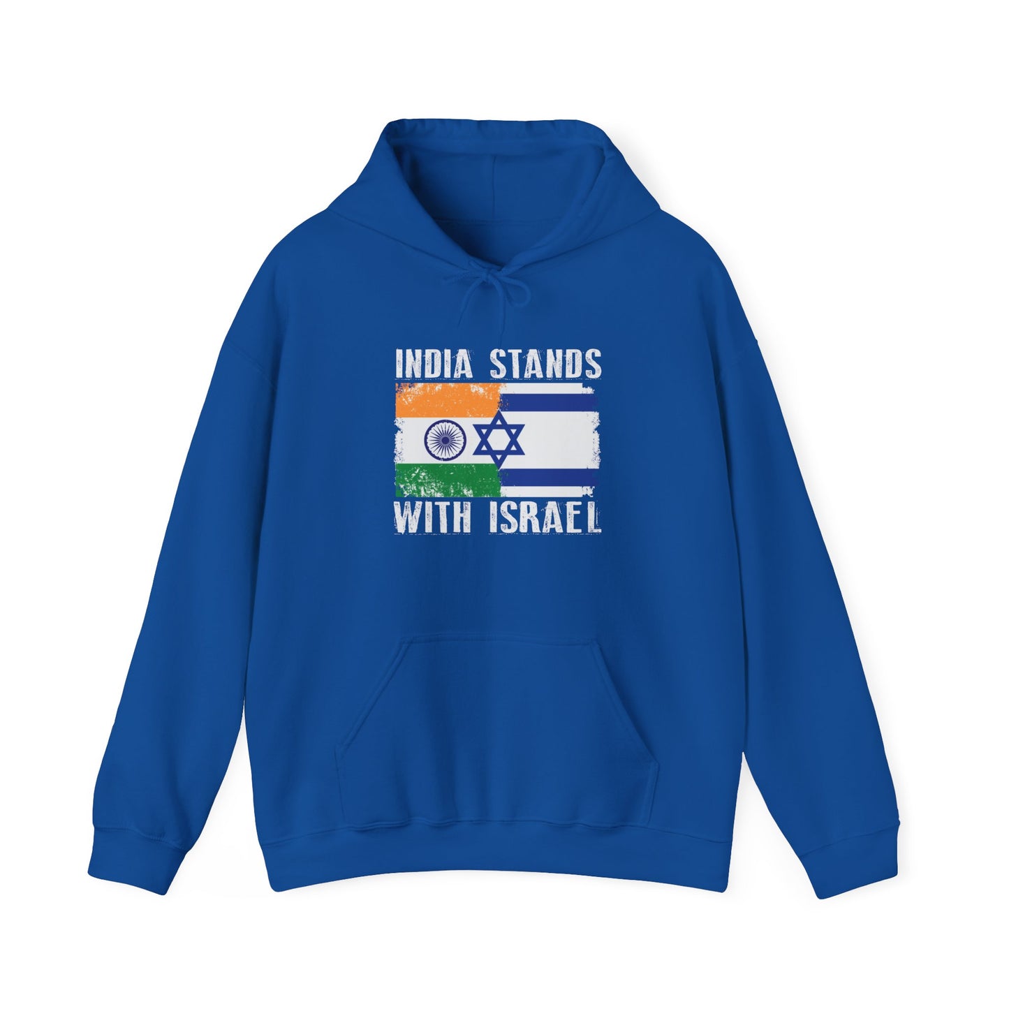 India Stands With Israel Hoodie Sweatshirt