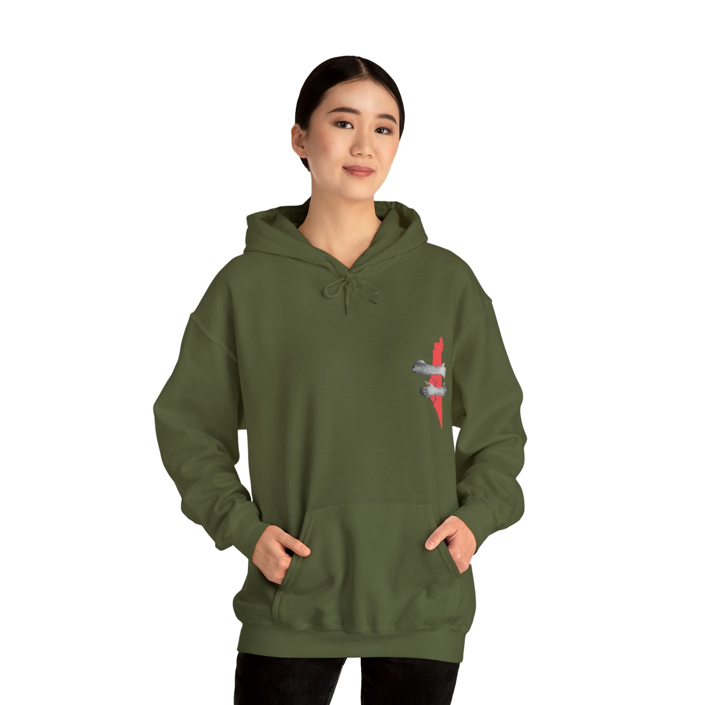 United in Pain, Bound in Hope Hooded Sweatshirt