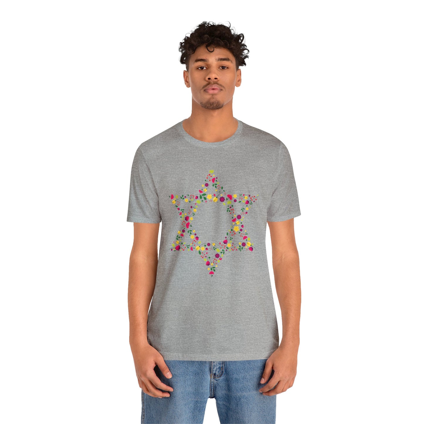 Star of David Flowers T-Shirt