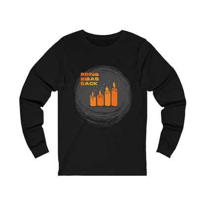 Bring Bibas Back Candles Long Sleeve Tee