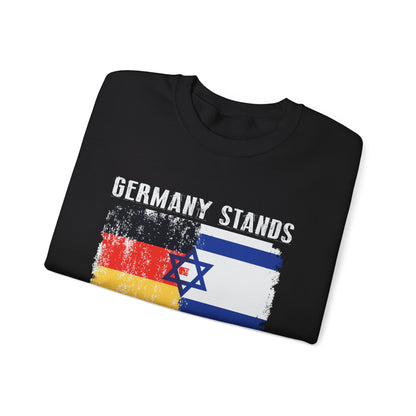 Germany Stands With Israel Crewneck Sweatshirt