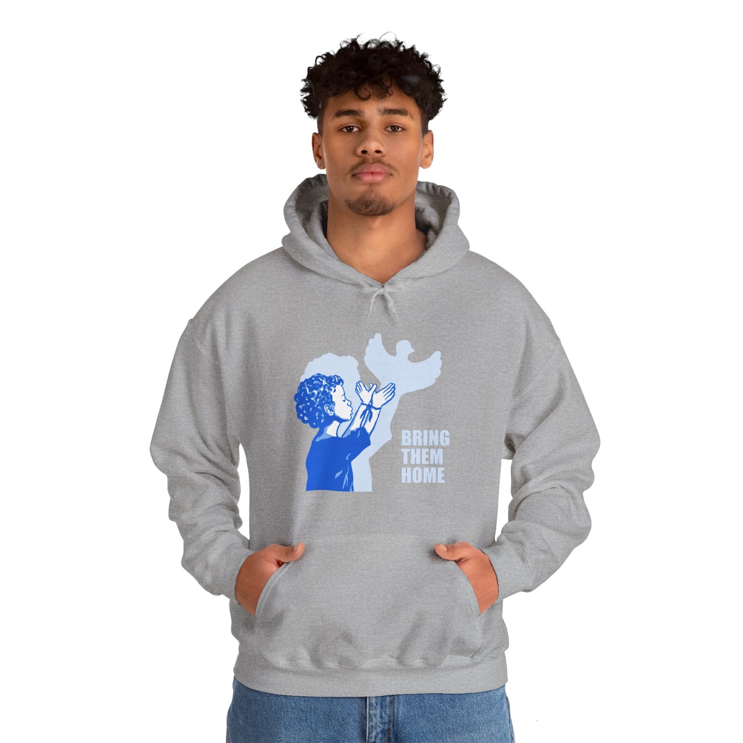 Wings of Hope - Standing for Justice and Peace Hoodie Sweatshirt