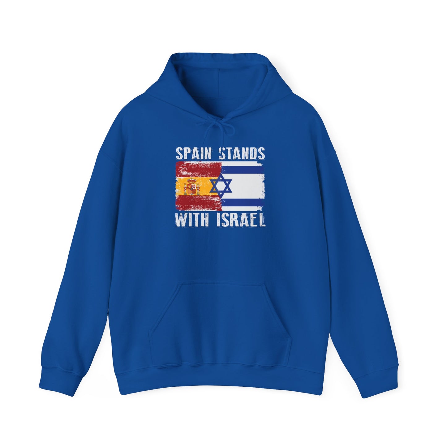 Spain Stands With Israel Hoodie Sweatshirt